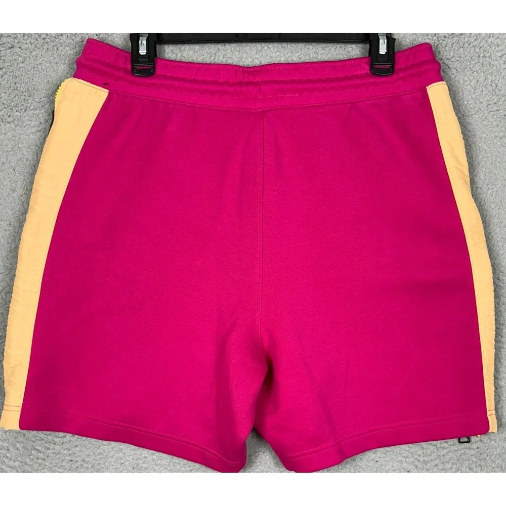 Nike Jordan 23 Engineered Fleece Shorts Mens Medium Pink Orange Athletic Stretch